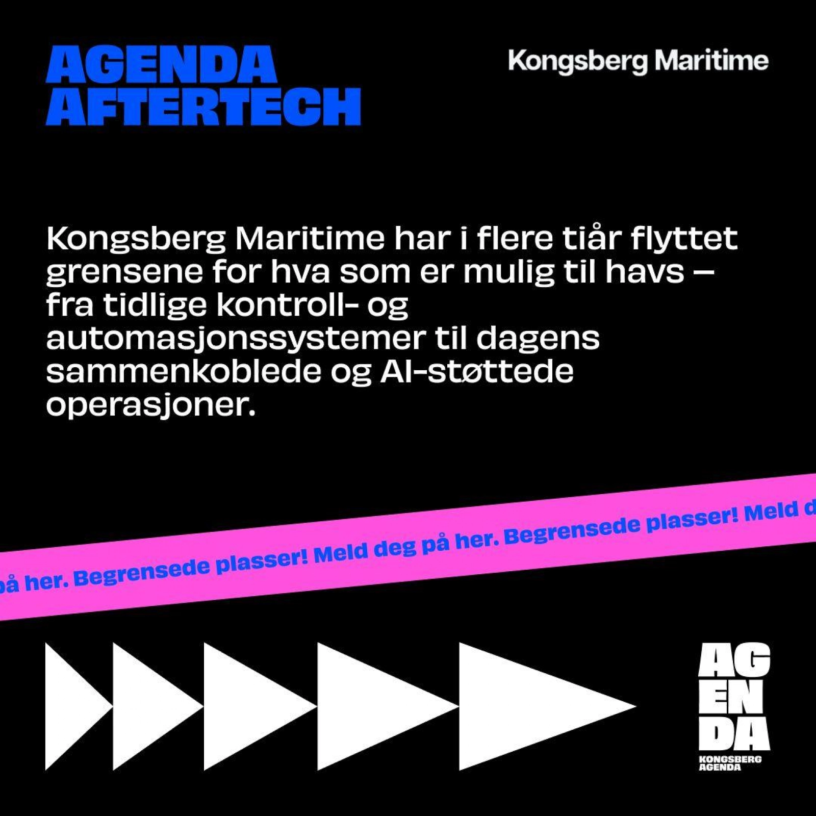 AfterTech 18.mars: - Fra Kongsberg til verdenshavene