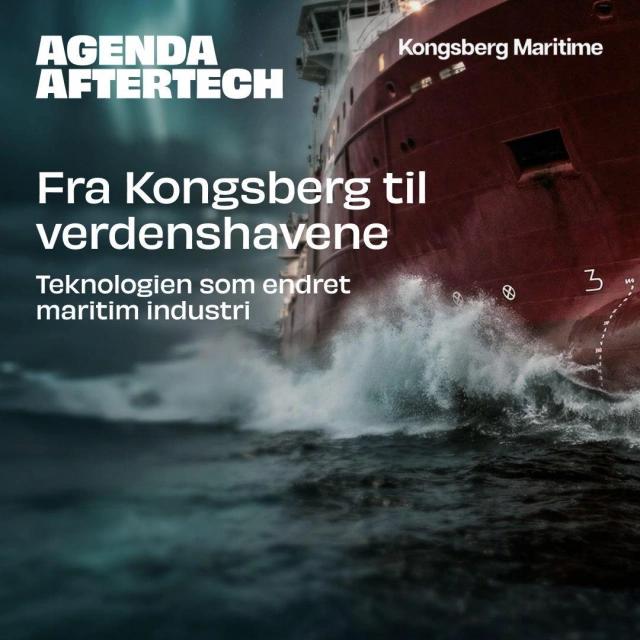 AfterTech 18.mars - Kongsberg Maritime,  en global, maritim suksess.