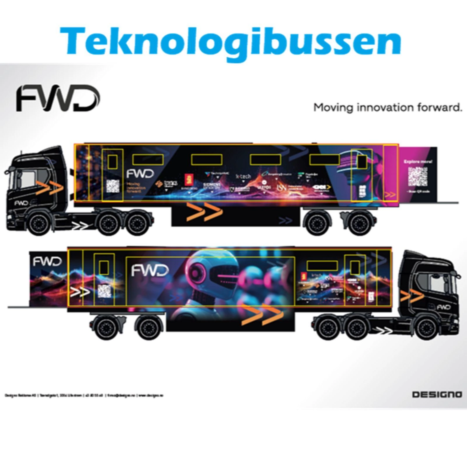 Teknologibussen på vei med digital kompetanse