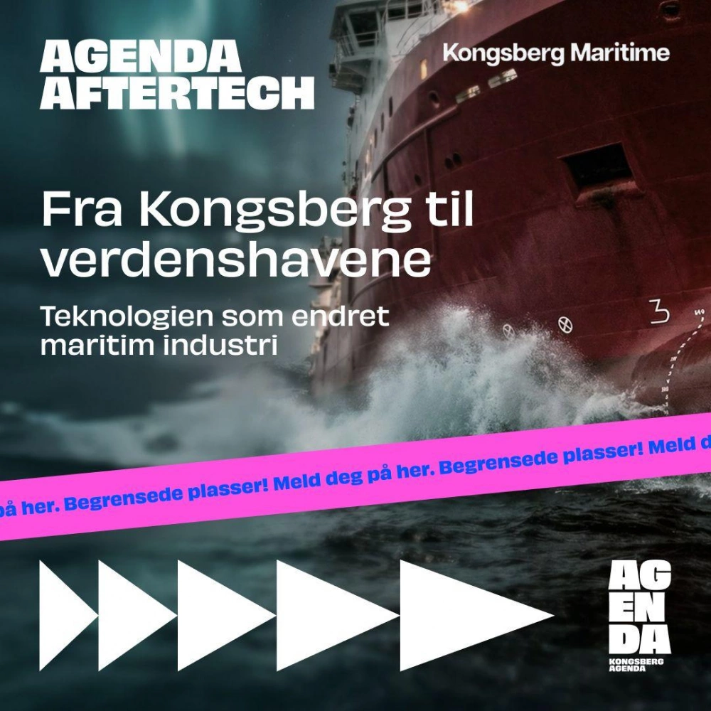 AfterTech 18.mars: - Fra Kongsberg til verdenshavene