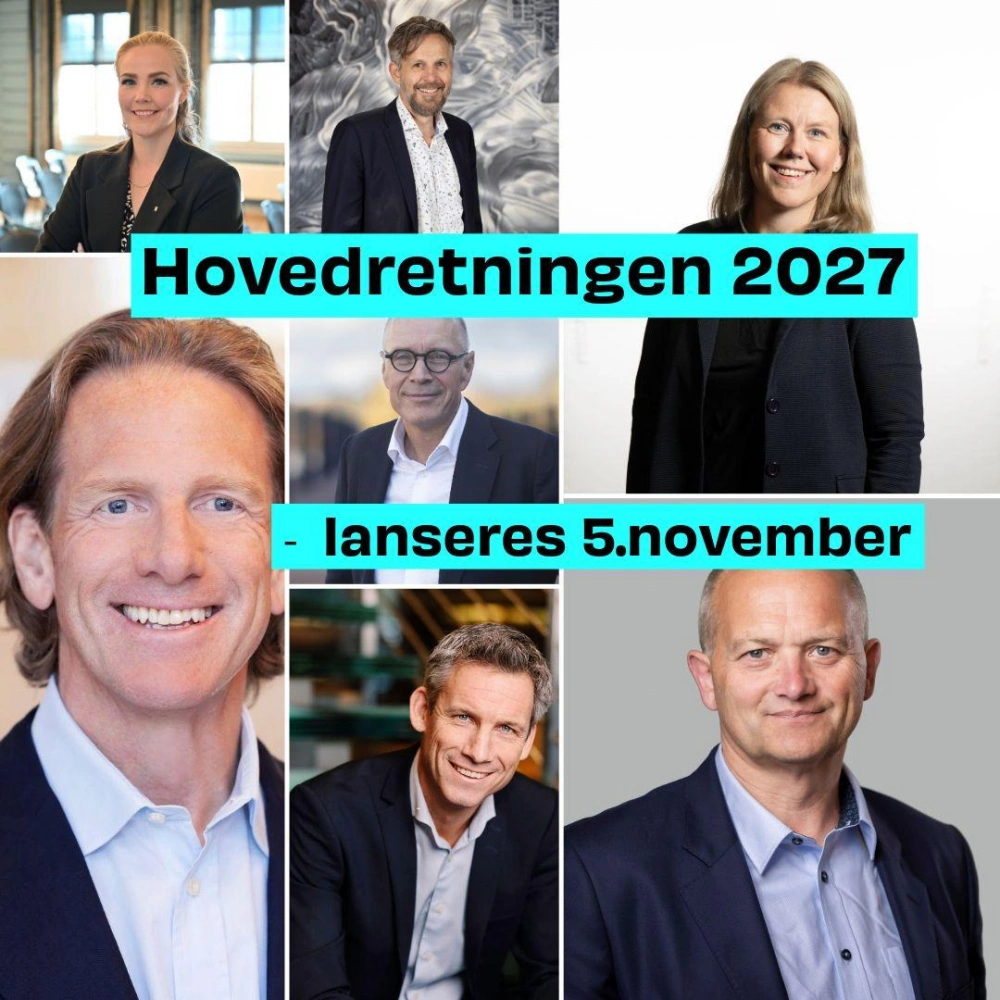 Hovedretningen for 2027 lanseres 5.november