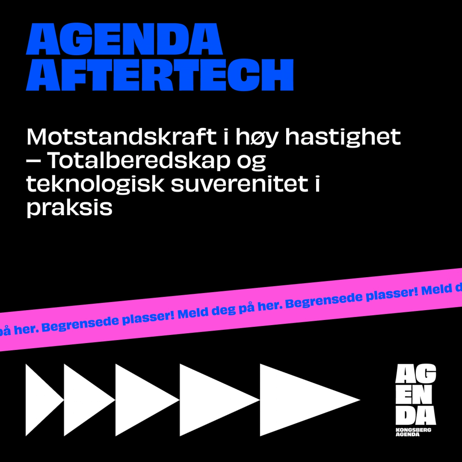 Panelsamtale om årets hovedretning - Agenda AfterTech 14.januar