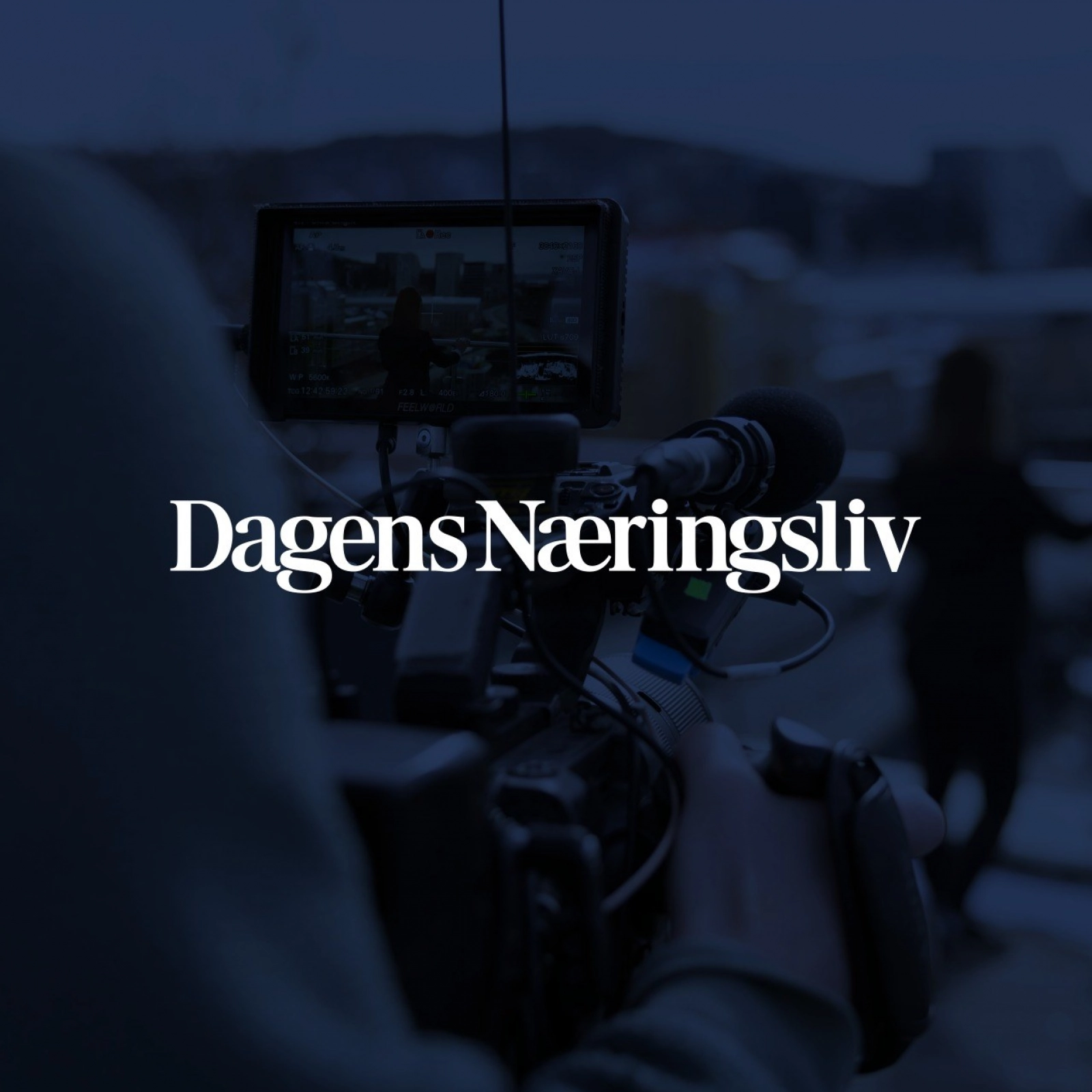Dagens Næringsliv setter opp studio under Agenda