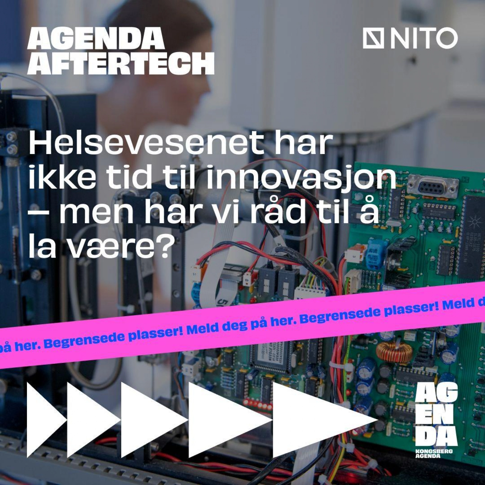 AfterTech 22.april : Helseteknologien finnes. Hvorfor sover vi i timen?