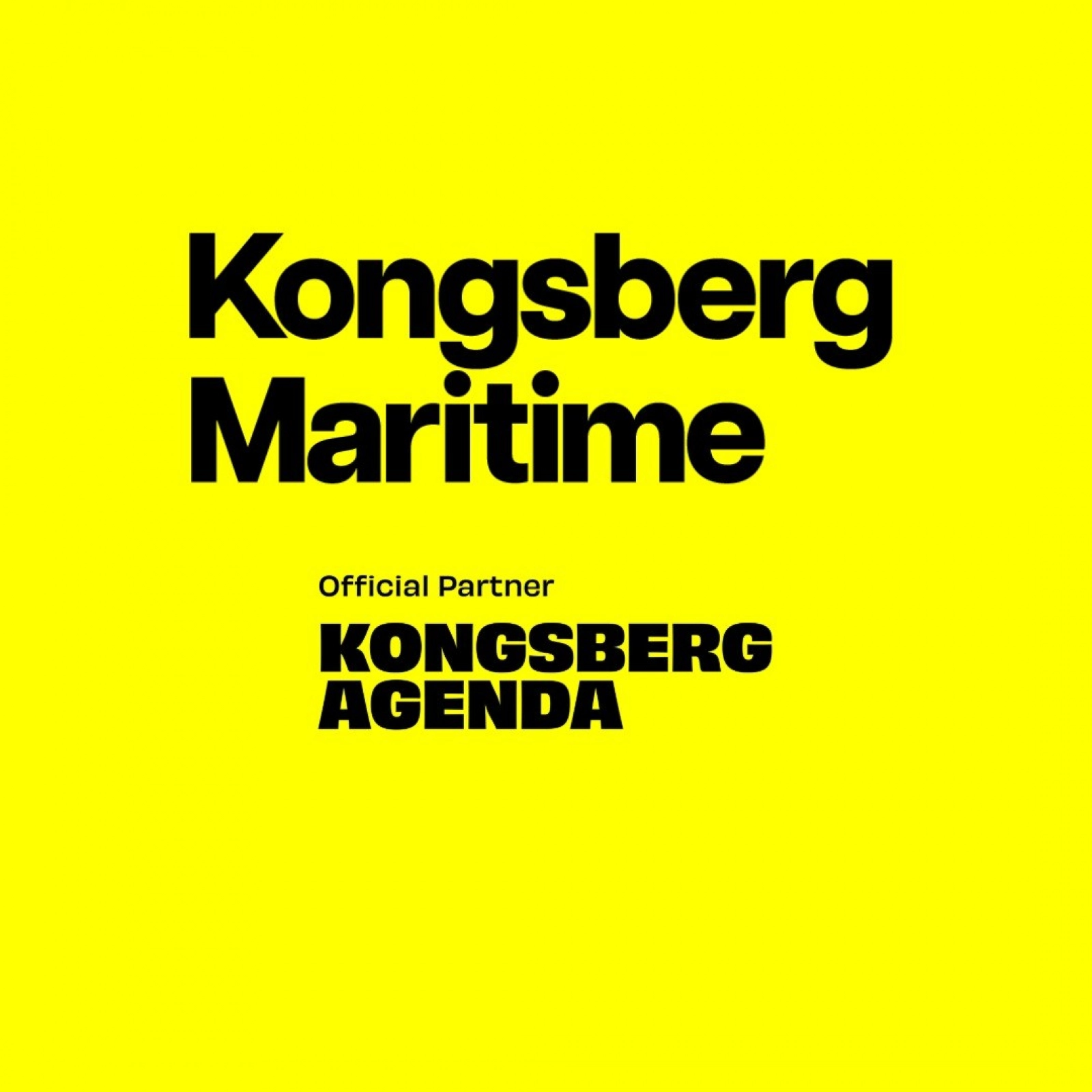 Kongsberg Maritime med egen partneravtale