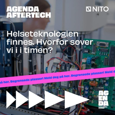 AfterTech 22.april : Helseteknologien finnes. Hvorfor sover vi i timen?