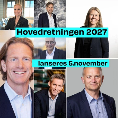 Hovedretningen for 2027 lanseres 5.november