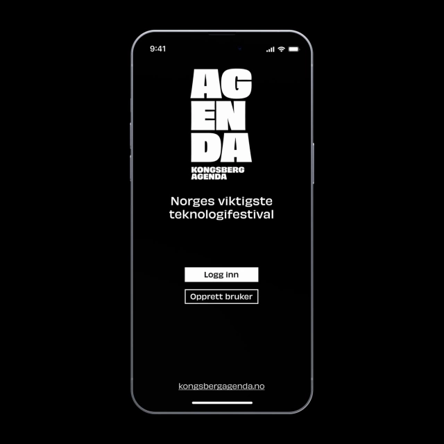 Log in with existing or register a new app user