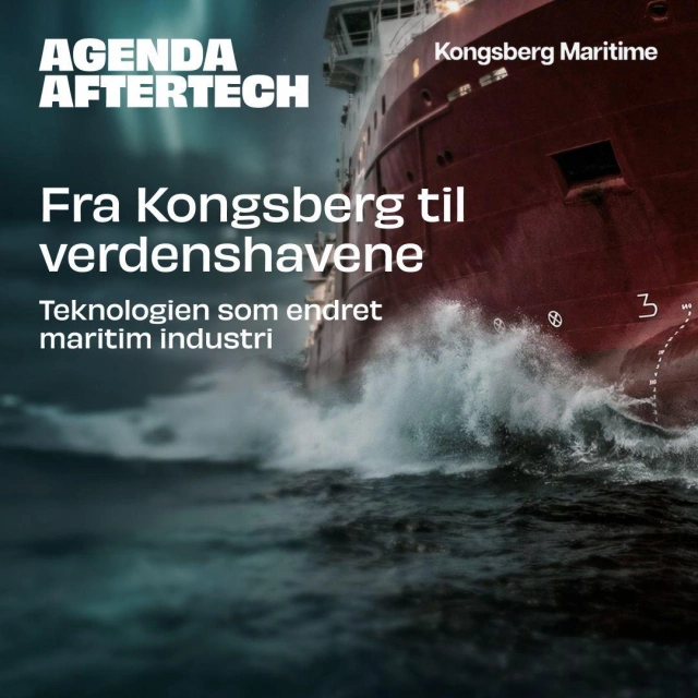 AfterTech 18.mars - Kongsberg Maritime,  en global, maritim suksess.
