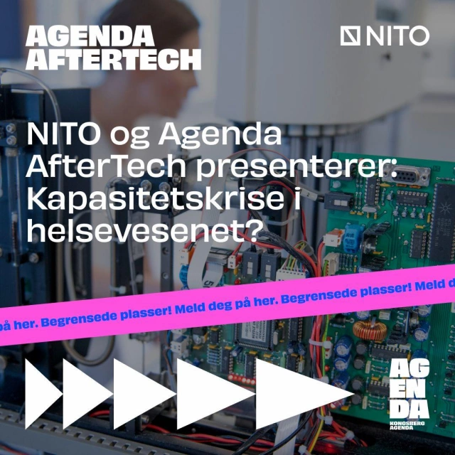 22.april - NITO, Helsevesenet har ikke tid til innovasjon – men har vi råd til å la være?