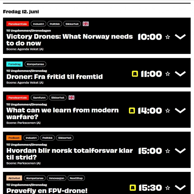 Hva skjer denne dagen?