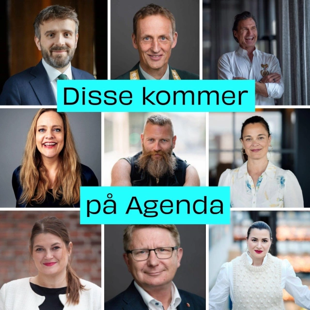 Last ned appen, gjør deg kjent i programmet - lag din egen agenda