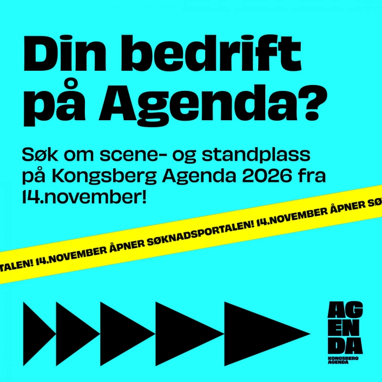 Fra 14.november kan du søke om scenetid og standplass