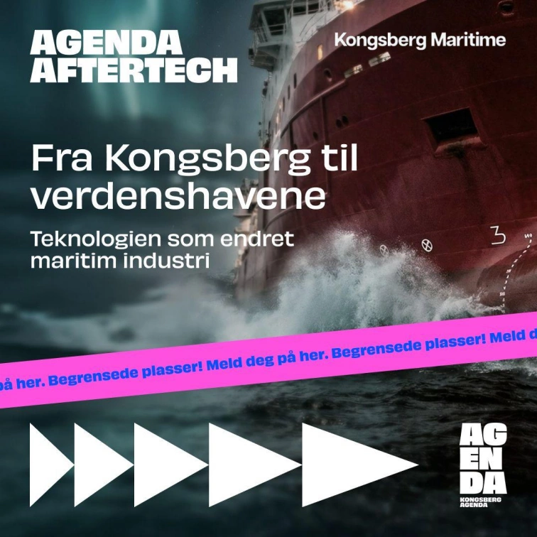 AfterTech 18.mars: - Fra Kongsberg til verdenshavene
