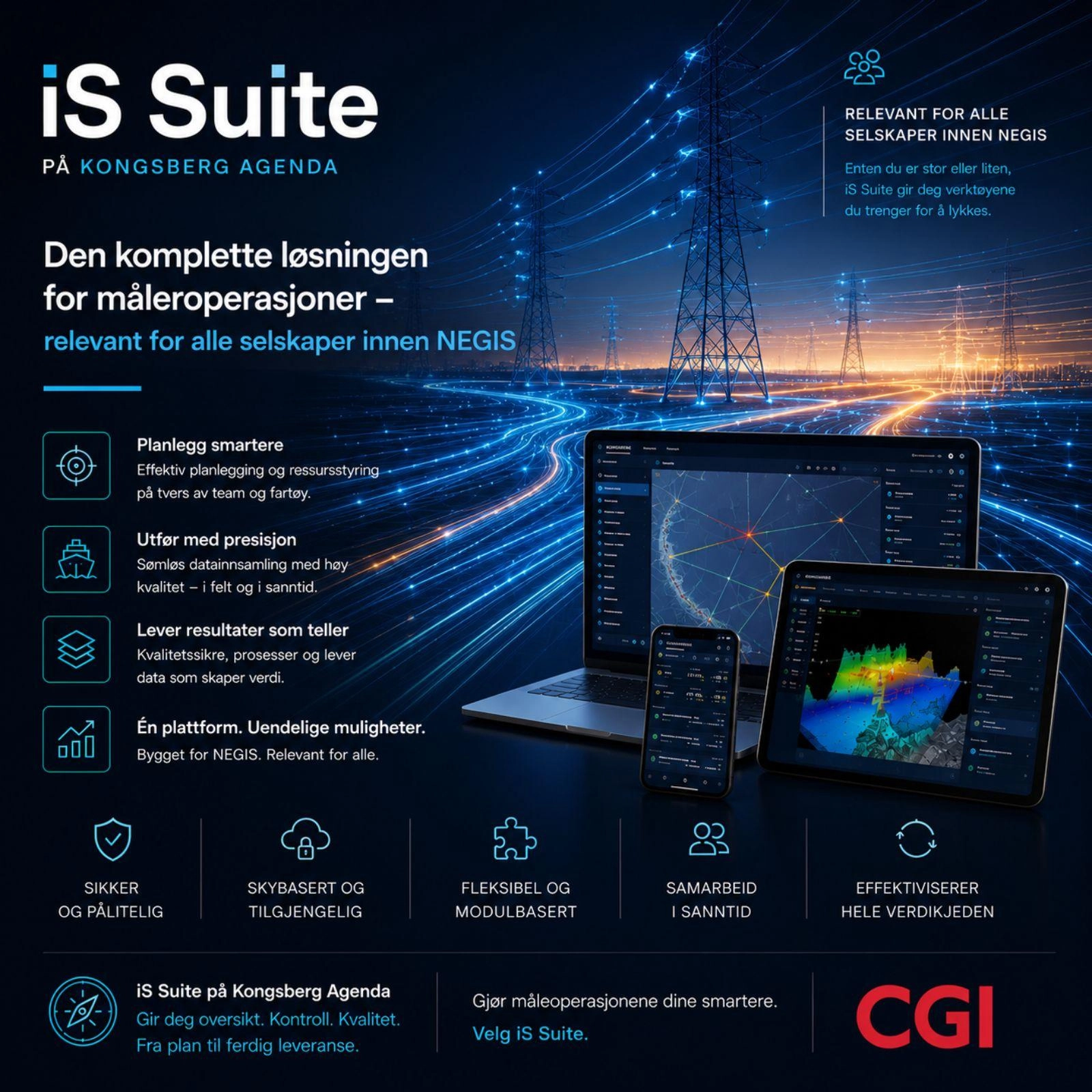 CGI IS Suite for målerdrevne selskaper