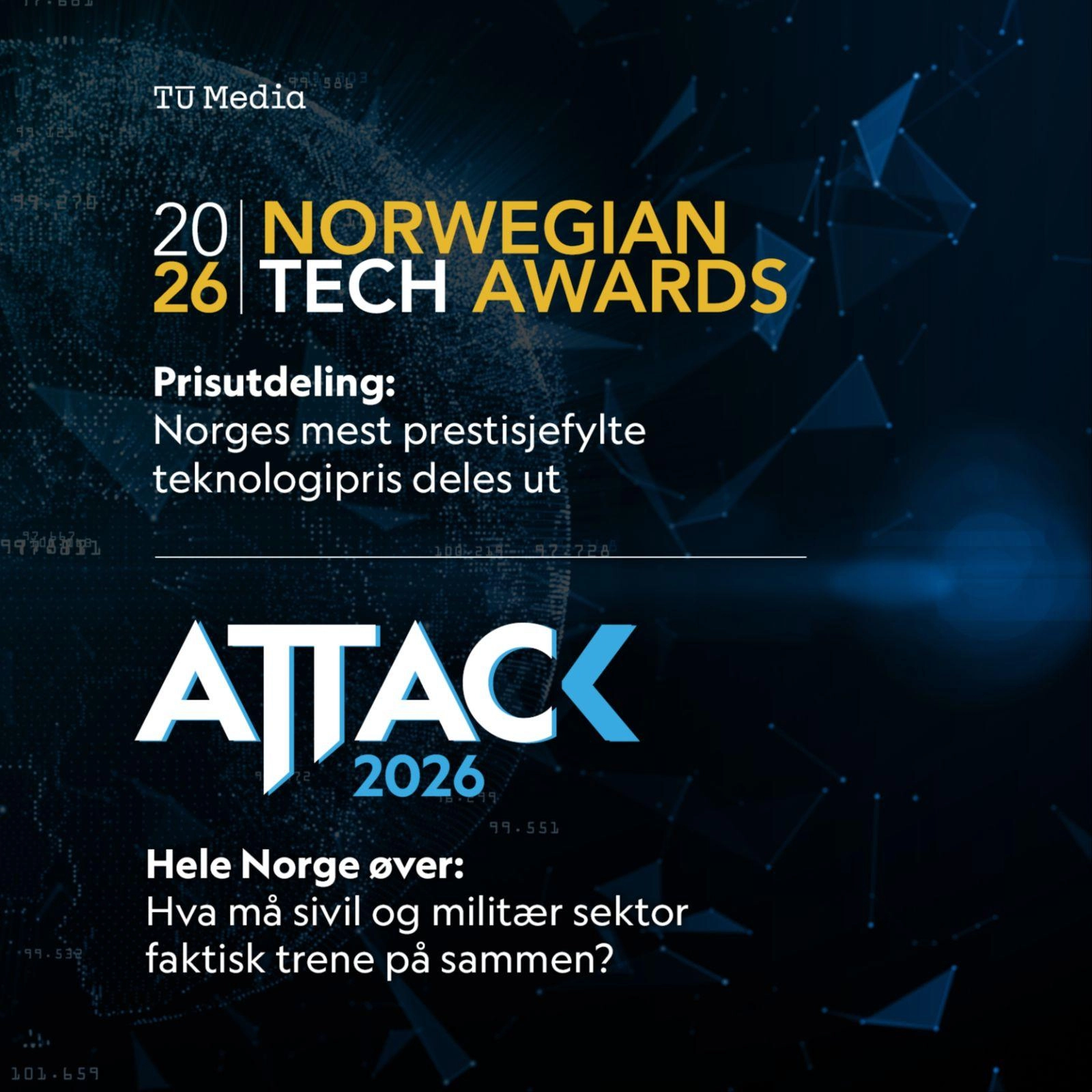 Tech Award 2026 & forsmak på Attack-konferansen