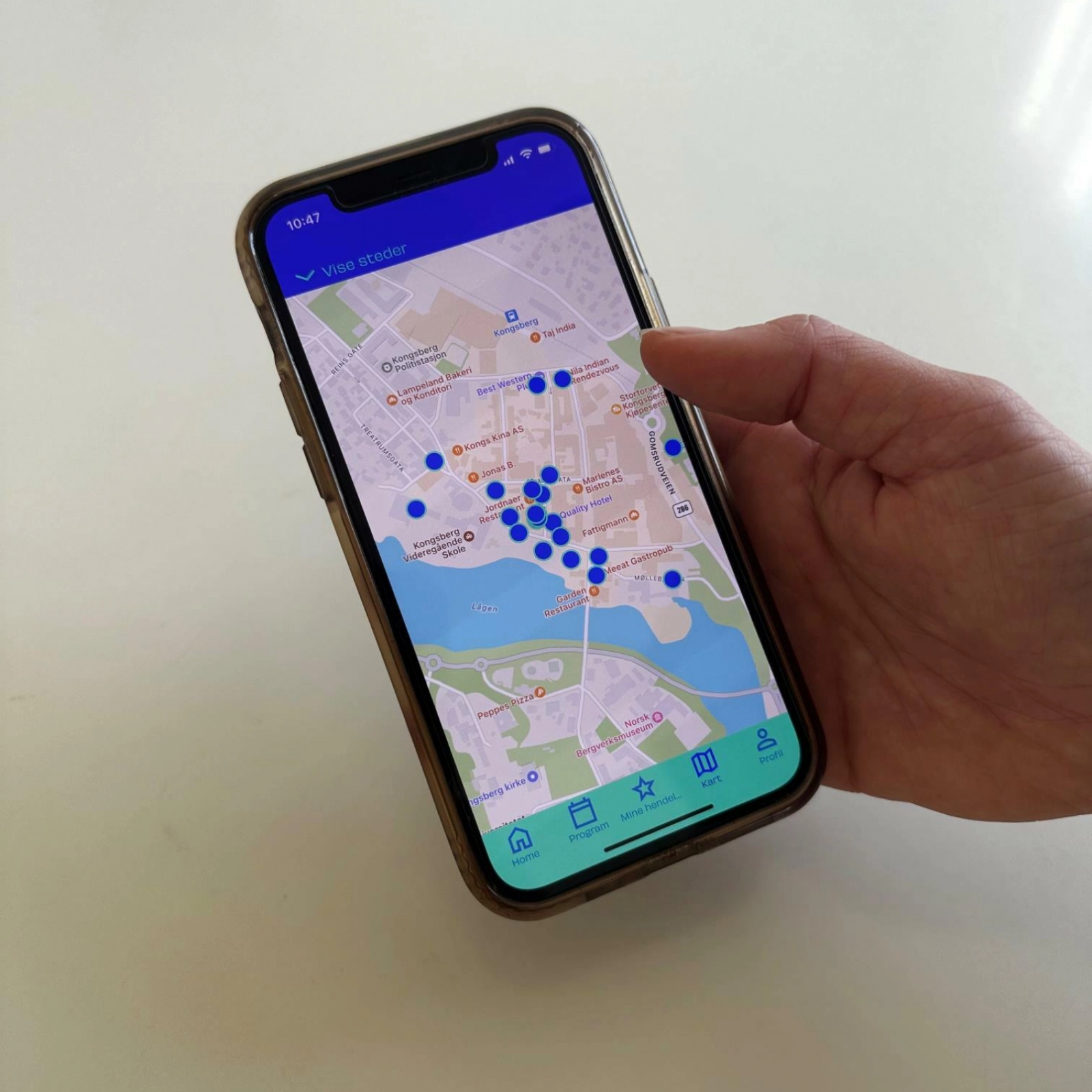 Få full oversikt - Last ned appen