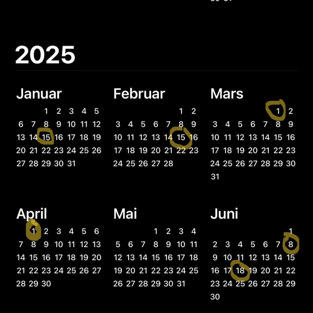 Når søker du? Når får du svar?