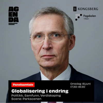 Finansminister Jens Stoltenberg til Kongsberg Agenda